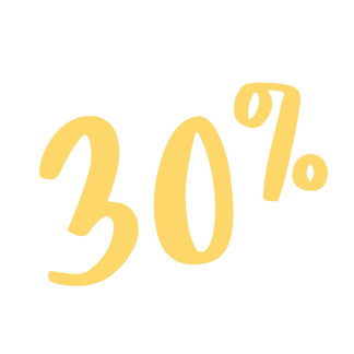 25% Discount Label Text